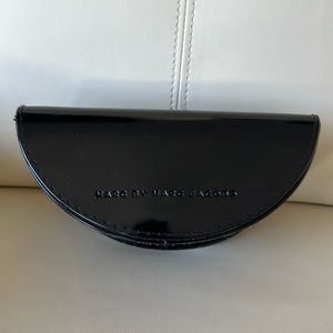 Marc Jacobs Black Monogrammed Sunglass Case